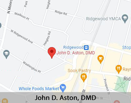 Map image for Emergency Dentist vs. Emergency Room in Ridgewood, NJ